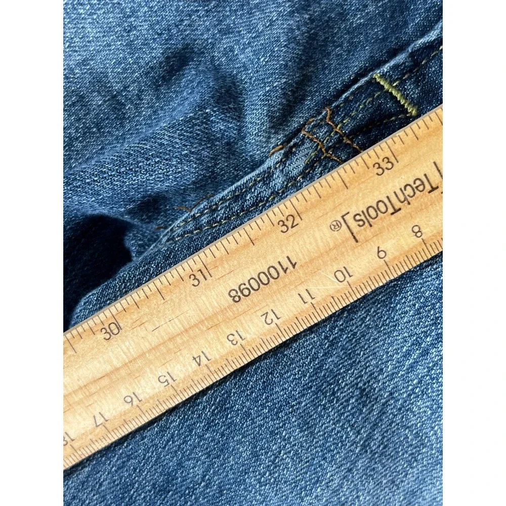 Lucky Brand 361 Vintage Straight Mens Blue Jeans 36x32 Medium Wash Stretch Denim